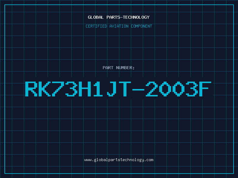 Aviation Part RK73H1JT-2003F