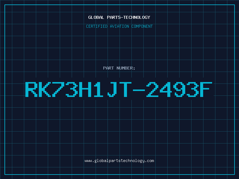Aviation Part RK73H1JT-2493F