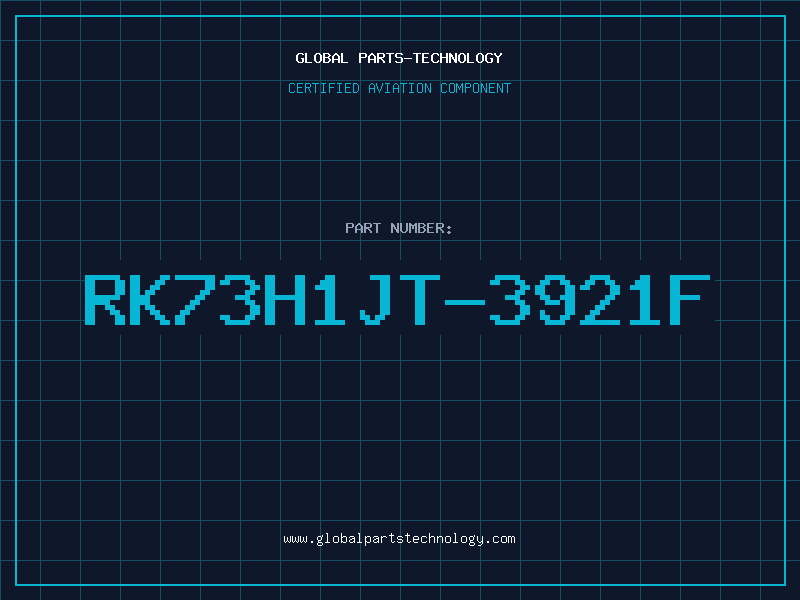 Aviation Part RK73H1JT-3921F