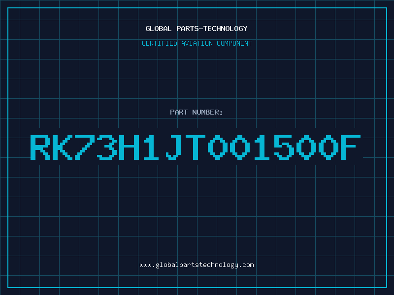 Aviation Part RK73H1JT001500F