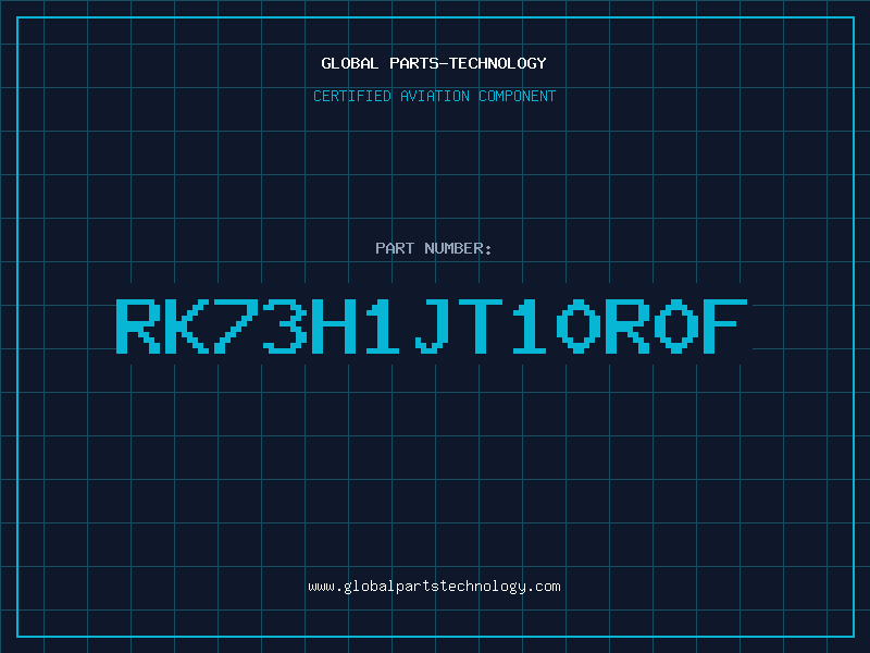 Aviation Part RK73H1JT10R0F