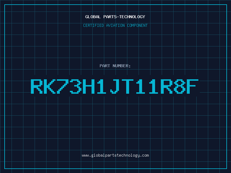 Aviation Part RK73H1JT11R8F