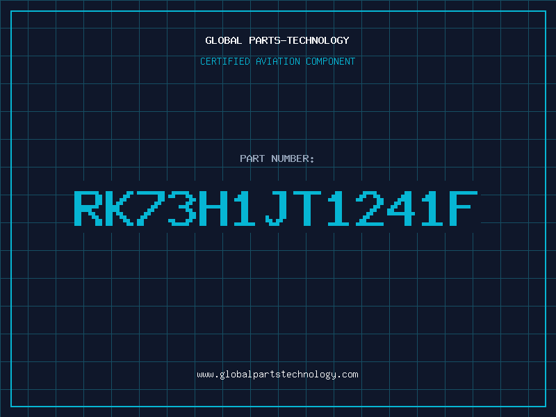 Aviation Part RK73H1JT1241F
