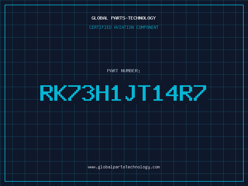 Aviation Part RK73H1JT14R7
