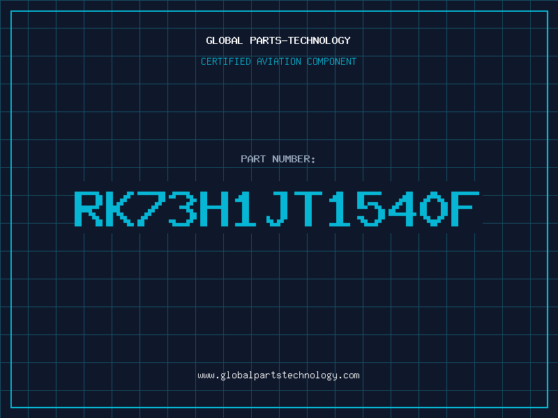 Aviation Part RK73H1JT1540F