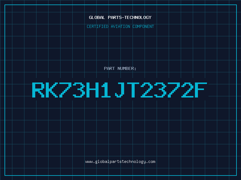 Aviation Part RK73H1JT2372F