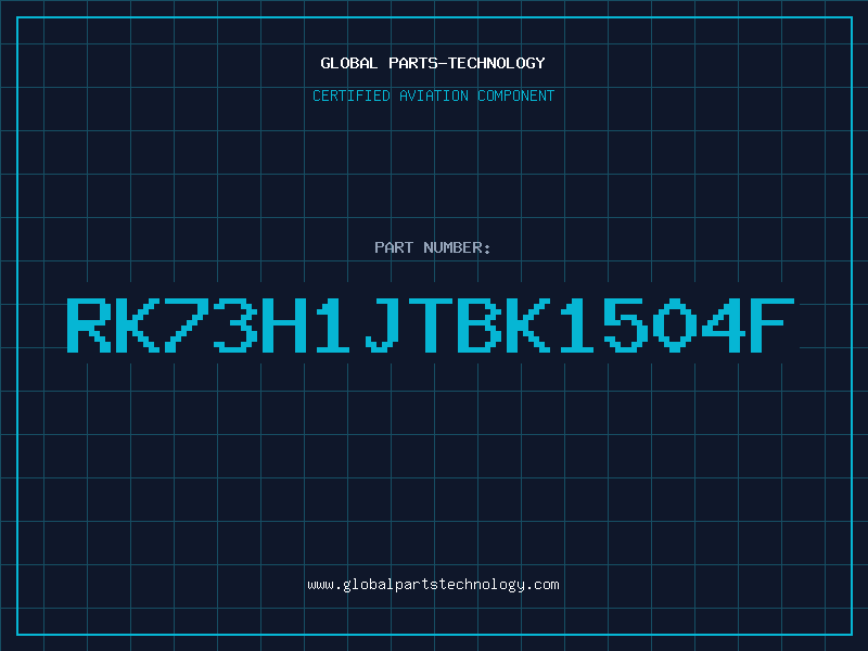 Aviation Part RK73H1JTBK1504F