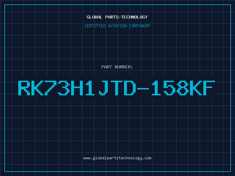 Aviation Part RK73H1JTD-158KF
