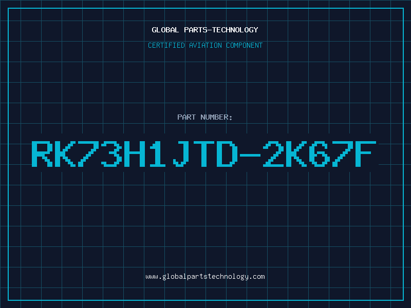 Aviation Part RK73H1JTD-2K67F