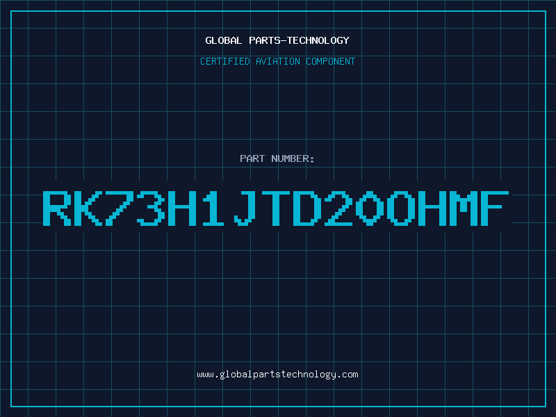 Aviation Part RK73H1JTD20OHMF
