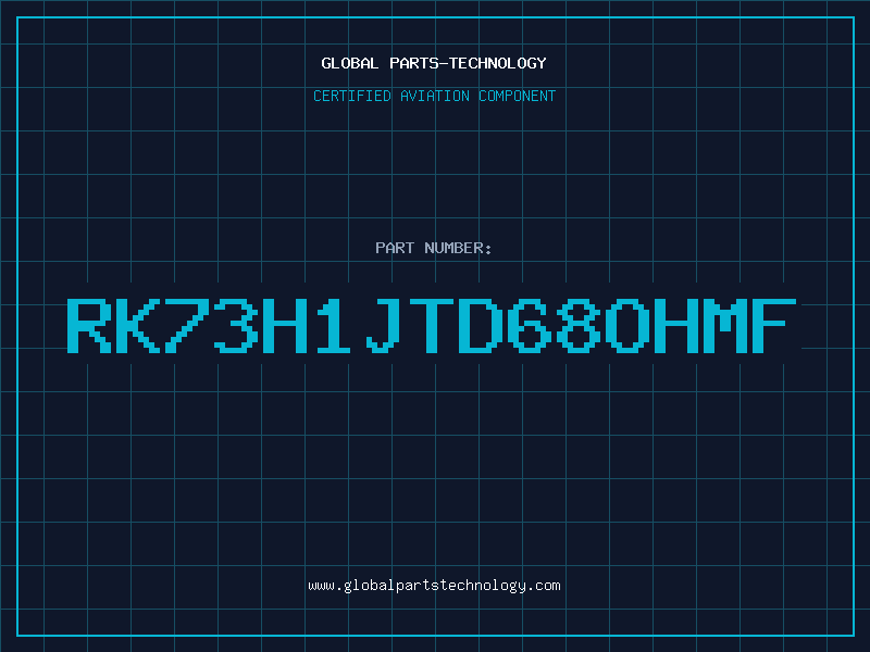 Aviation Part RK73H1JTD68OHMF
