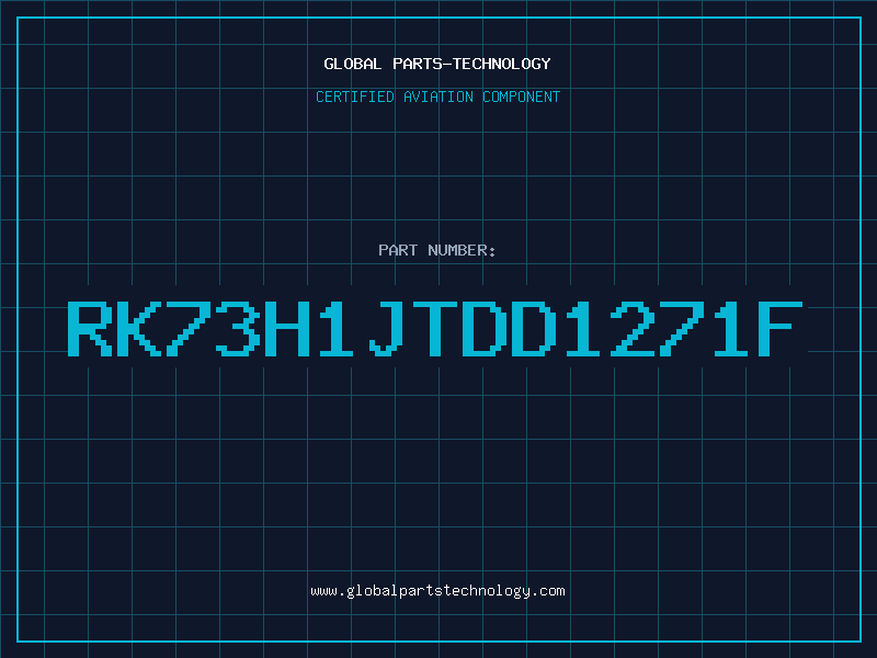 Aviation Part RK73H1JTDD1271F