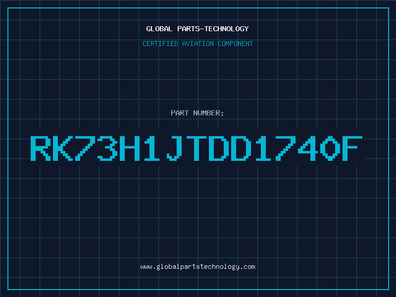 Aviation Part RK73H1JTDD1740F