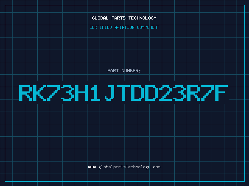 Aviation Part RK73H1JTDD23R7F