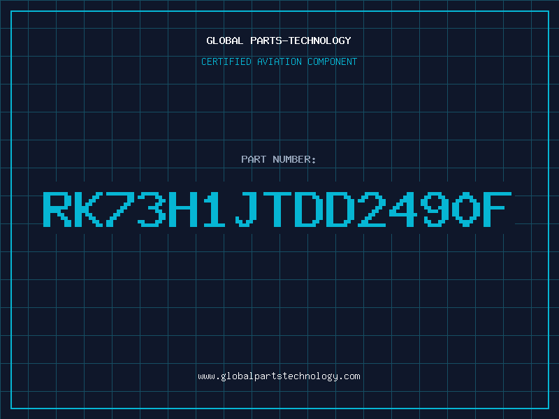 Aviation Part RK73H1JTDD2490F