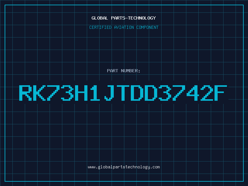 Aviation Part RK73H1JTDD3742F