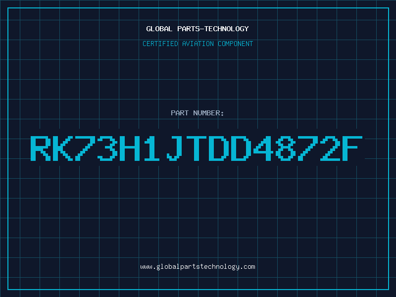 Aviation Part RK73H1JTDD4872F