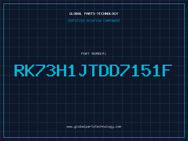 Aviation Part RK73H1JTDD7151F