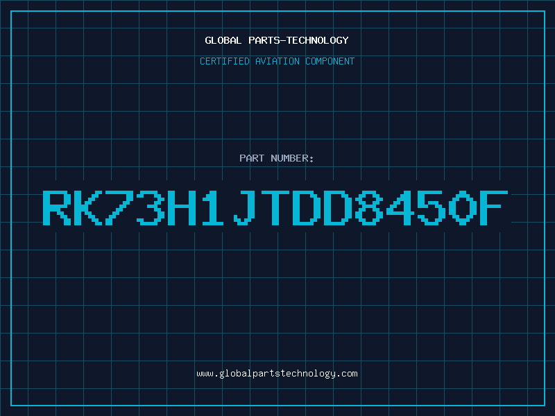 Aviation Part RK73H1JTDD8450F