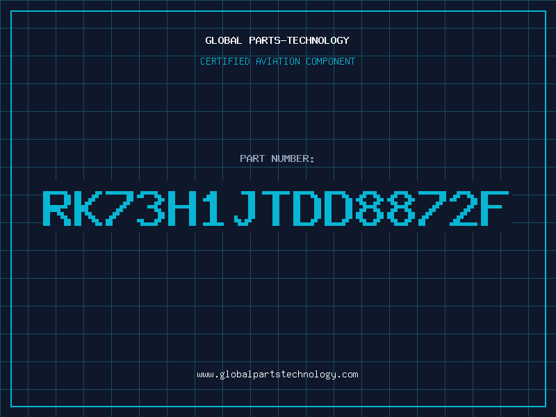 Aviation Part RK73H1JTDD8872F