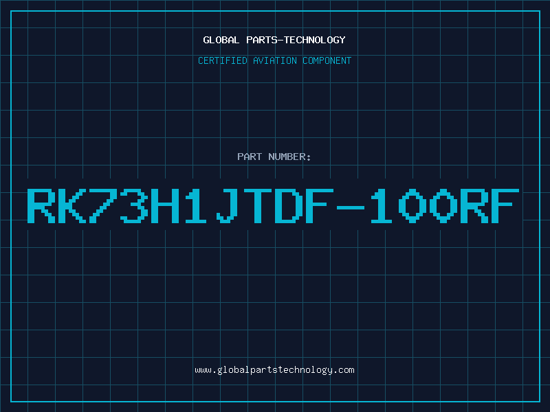 Aviation Part RK73H1JTDF-100RF