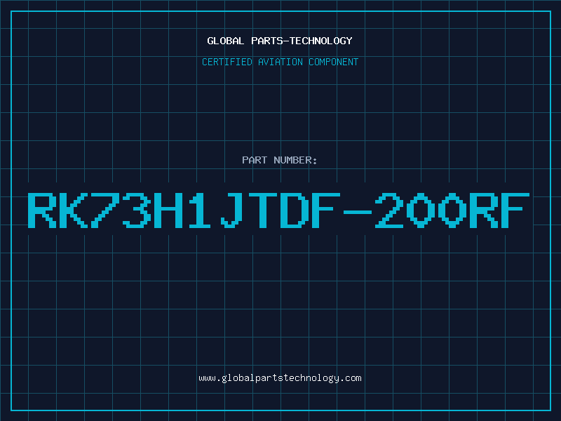 Aviation Part RK73H1JTDF-200RF