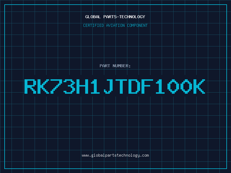 Aviation Part RK73H1JTDF100K