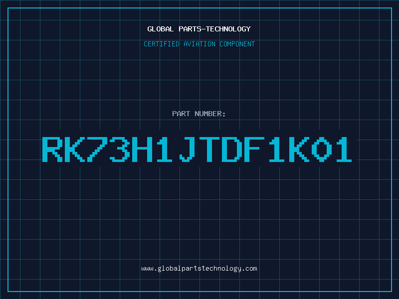 Aviation Part RK73H1JTDF1K01