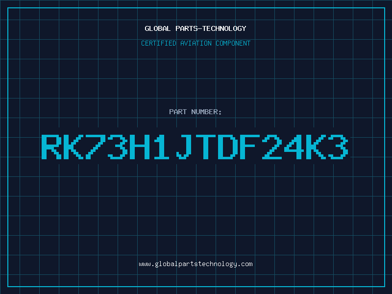 Aviation Part RK73H1JTDF24K3