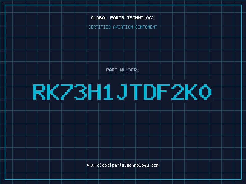 Aviation Part RK73H1JTDF2K0