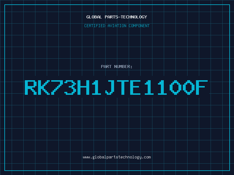 Aviation Part RK73H1JTE1100F
