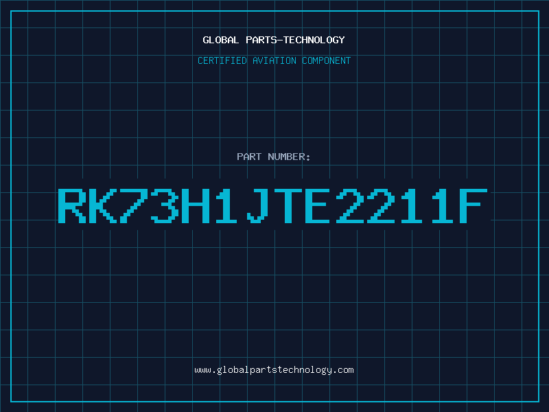 Aviation Part RK73H1JTE2211F