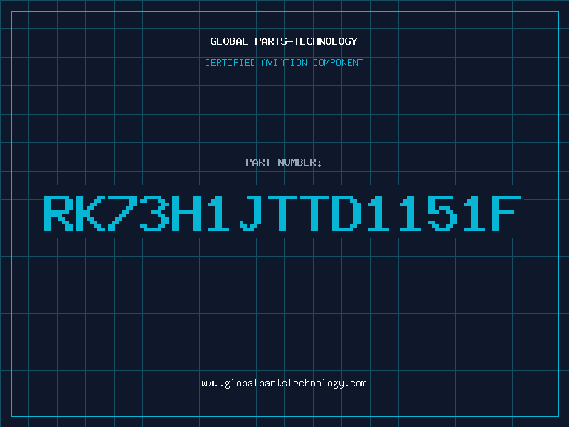 Aviation Part RK73H1JTTD1151F