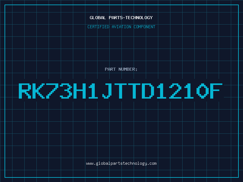 Aviation Part RK73H1JTTD1210F