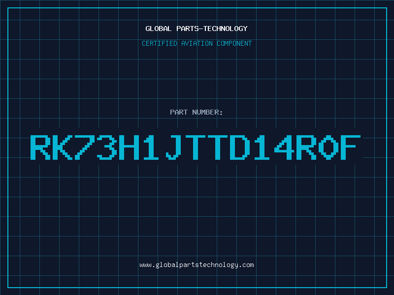 Aviation Part RK73H1JTTD14R0F