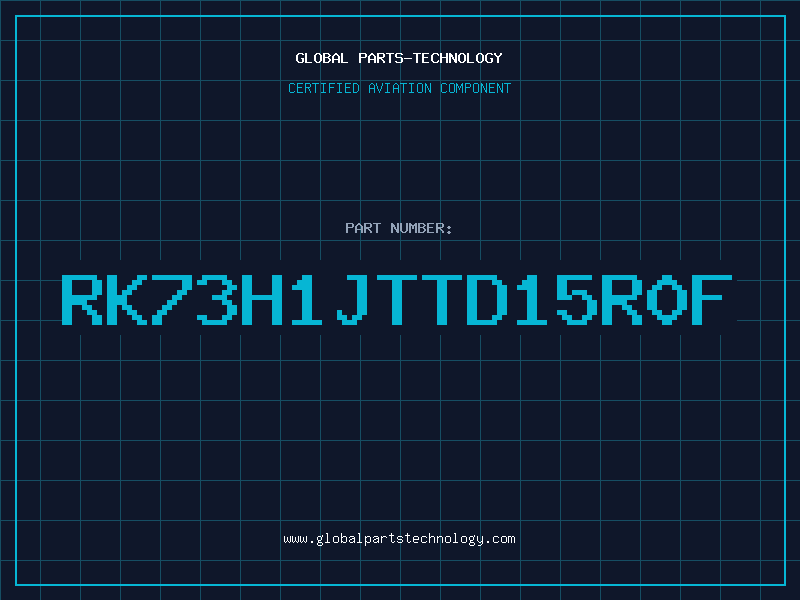 Aviation Part RK73H1JTTD15R0F