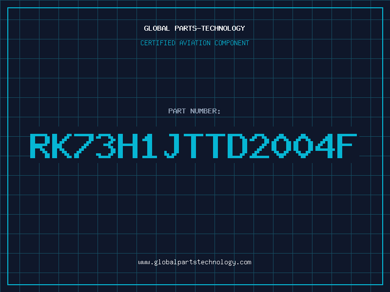 Aviation Part RK73H1JTTD2004F