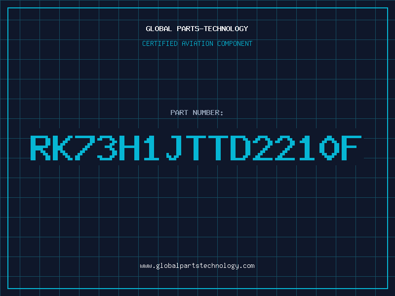 Aviation Part RK73H1JTTD2210F