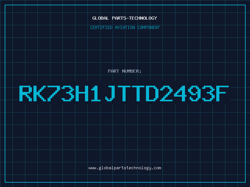 Aviation Part RK73H1JTTD2493F