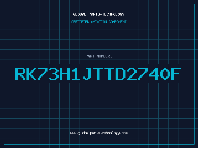 Aviation Part RK73H1JTTD2740F