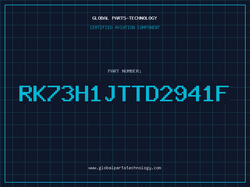 Aviation Part RK73H1JTTD2941F