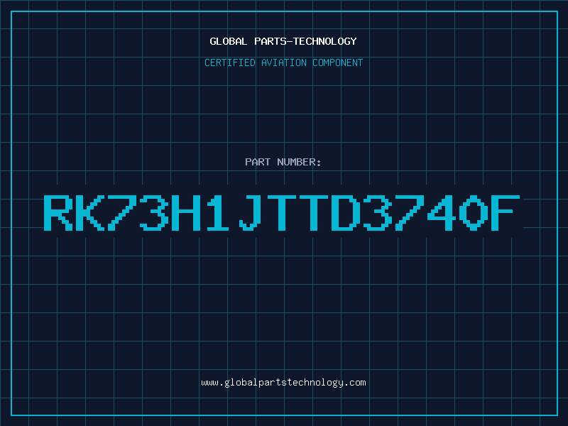 Aviation Part RK73H1JTTD3740F