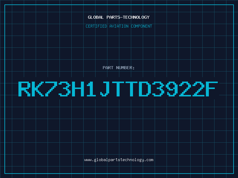Aviation Part RK73H1JTTD3922F