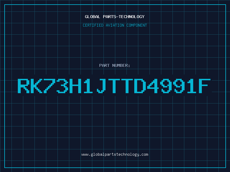 Aviation Part RK73H1JTTD4991F