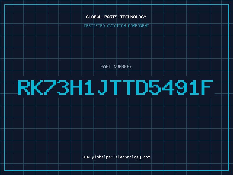 Aviation Part RK73H1JTTD5491F