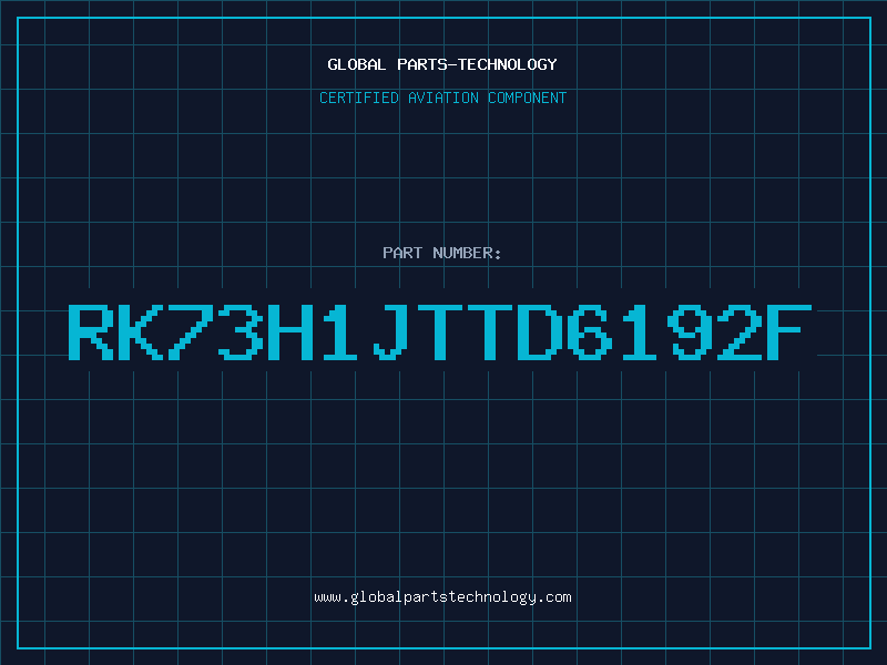 Aviation Part RK73H1JTTD6192F