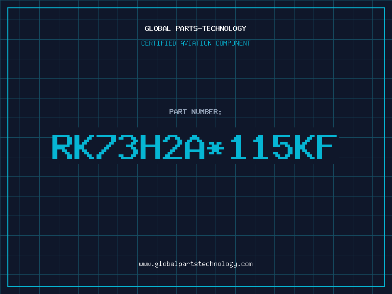Aviation Part RK73H2A*115KF
