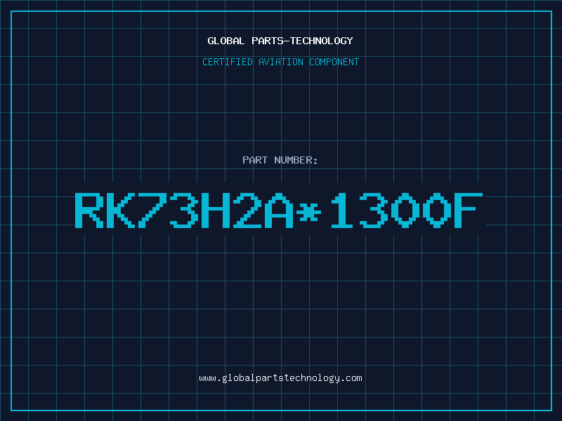 Aviation Part RK73H2A*1300F