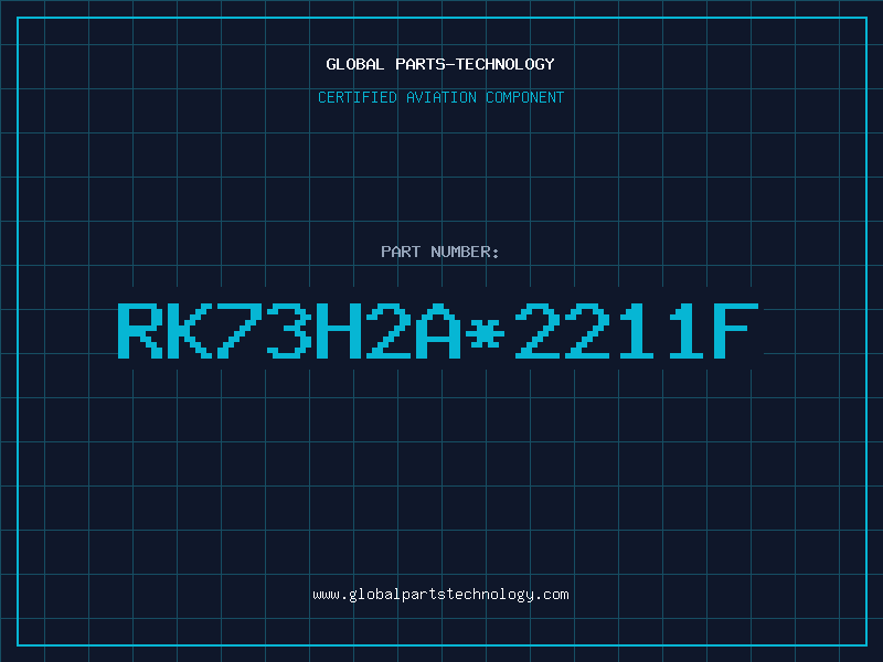 Aviation Part RK73H2A*2211F
