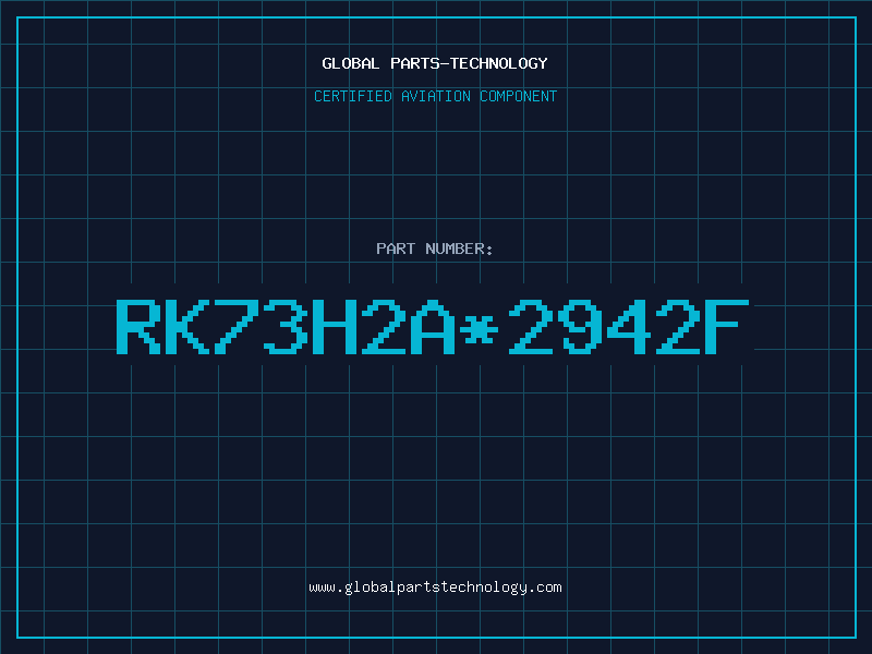 Aviation Part RK73H2A*2942F
